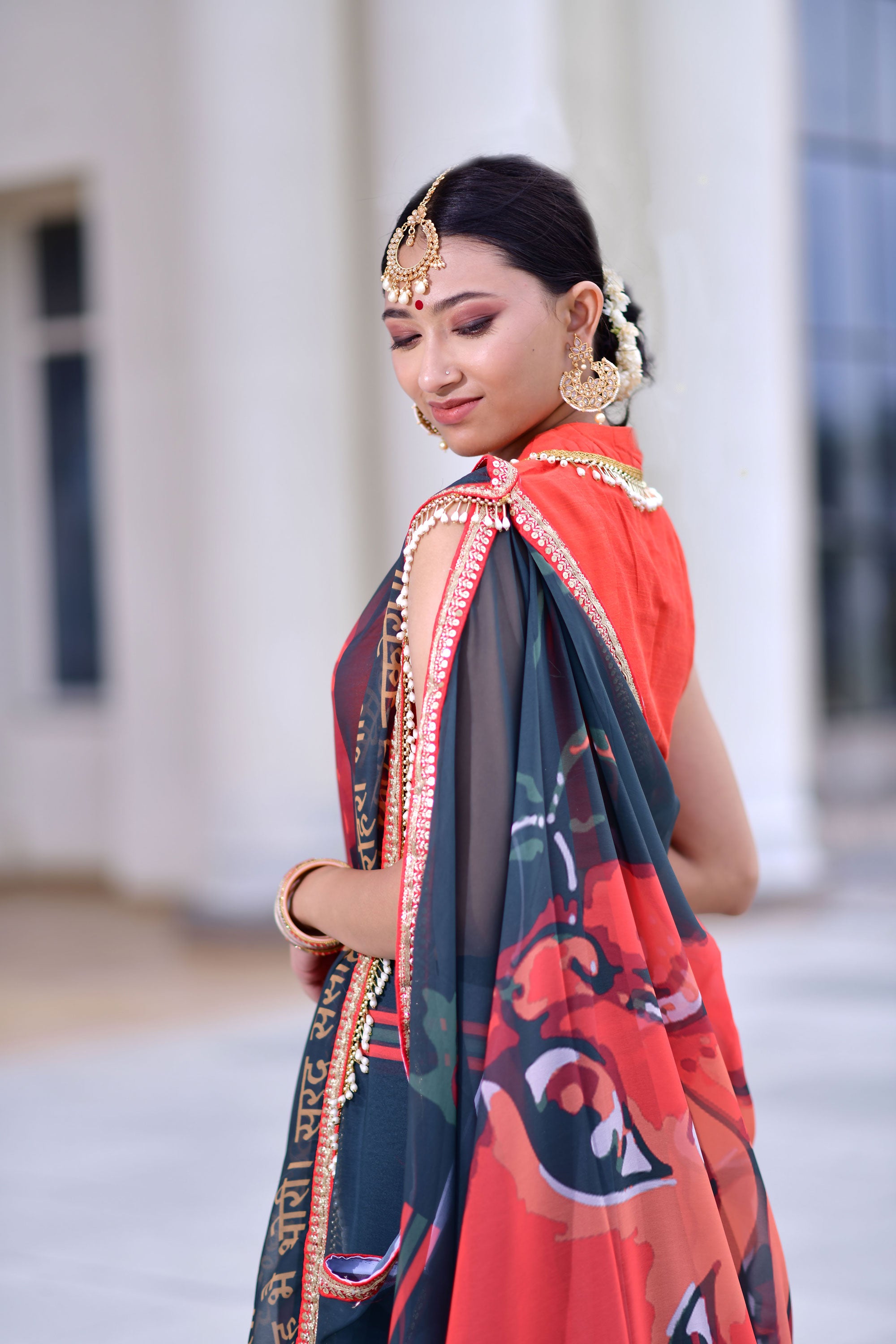 Aagaman Saree – Where Art Arrives in Elegance