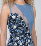 Azure Embellished Jumpsuit