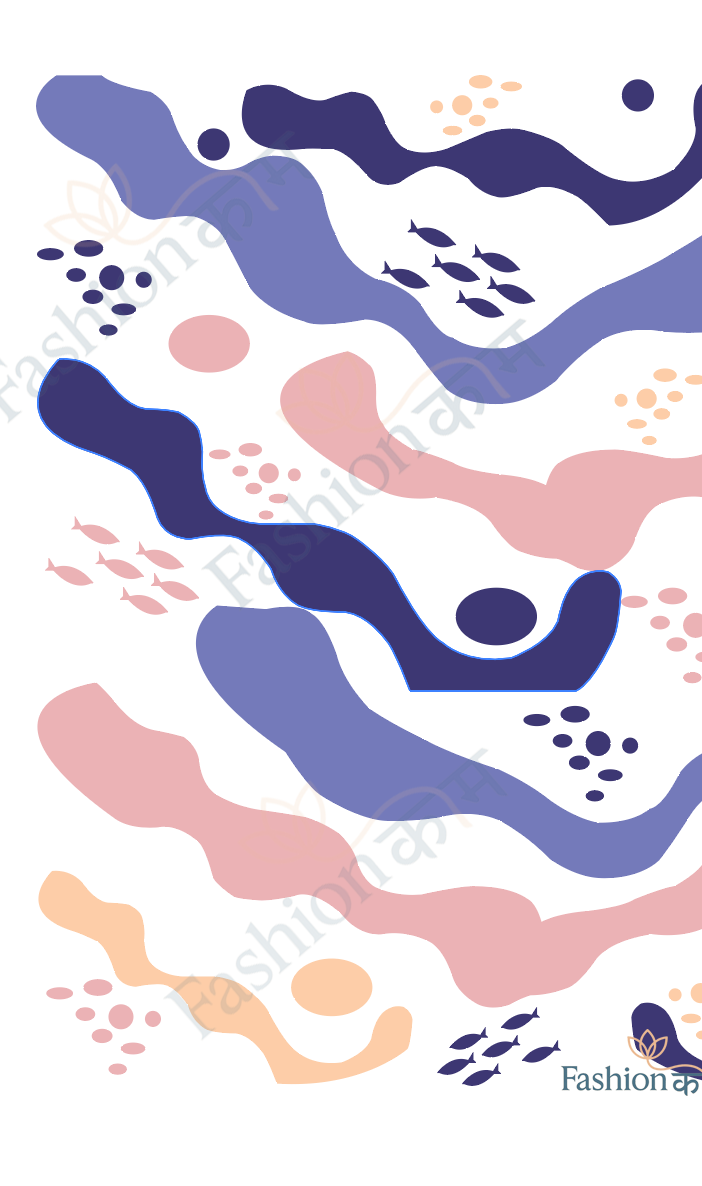 Ebb & Glow (Print design Editable Illustrator file)