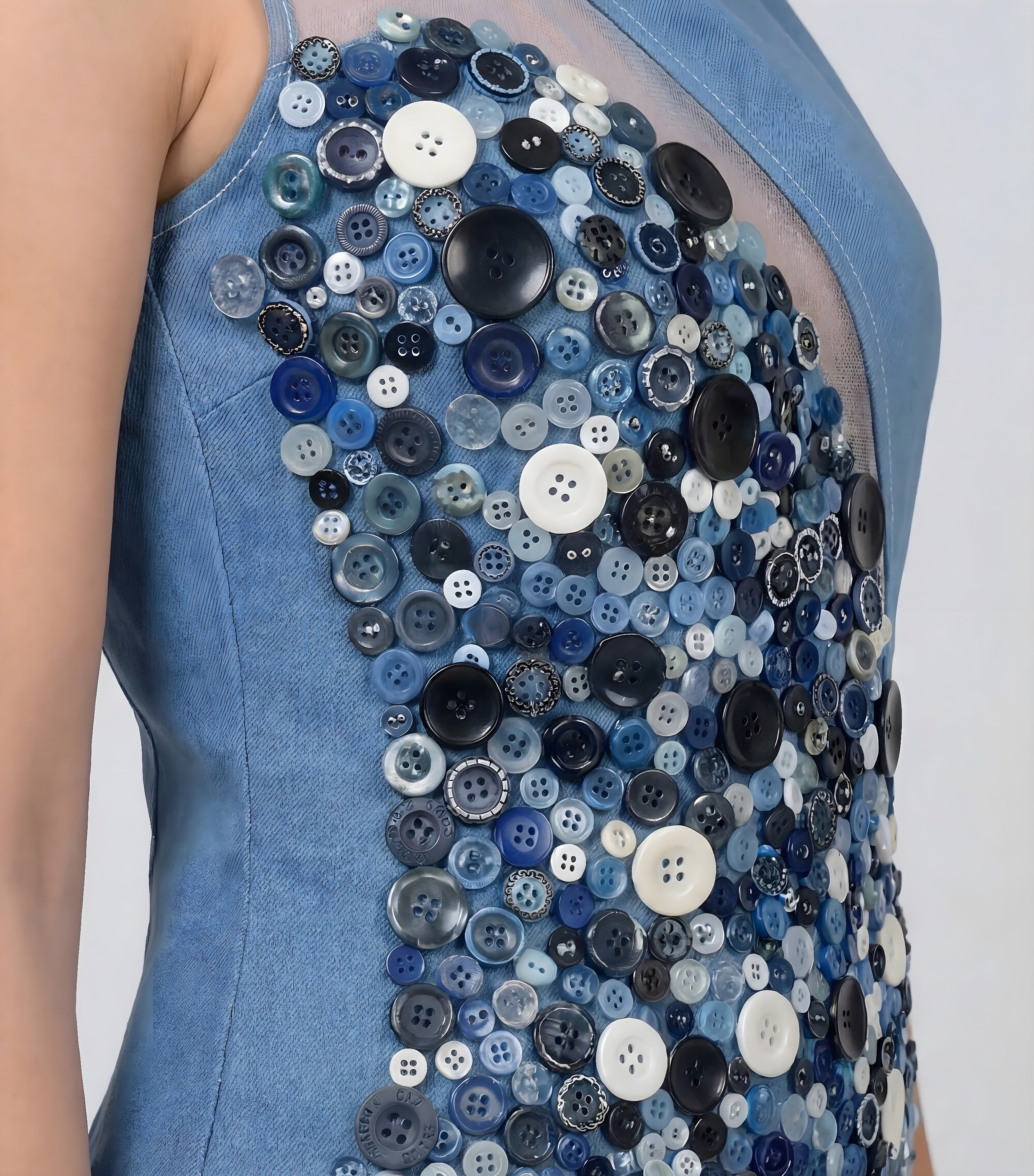 Azure Embellished Jumpsuit