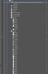 Azure Reef (Print design Editable Illustrator file)