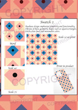 Bauhaus Design Digital Swatch Pack 1 – 6 Vector Print Designs