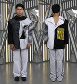 Asymmetrical Jacket & Pants