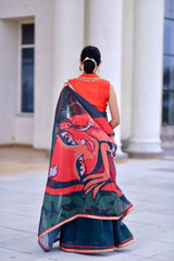 Aagaman Saree – Where Art Arrives in Elegance