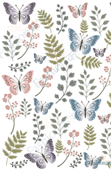 Blush Botanica (Print design Editable Illustrator file)
