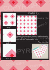 Bauhaus Design Digital Swatch Pack 1 – 6 Vector Print Designs