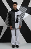 Asymmetrical Jacket & Pants